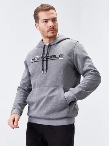 Sweat-shirt Tommy Life en gris
