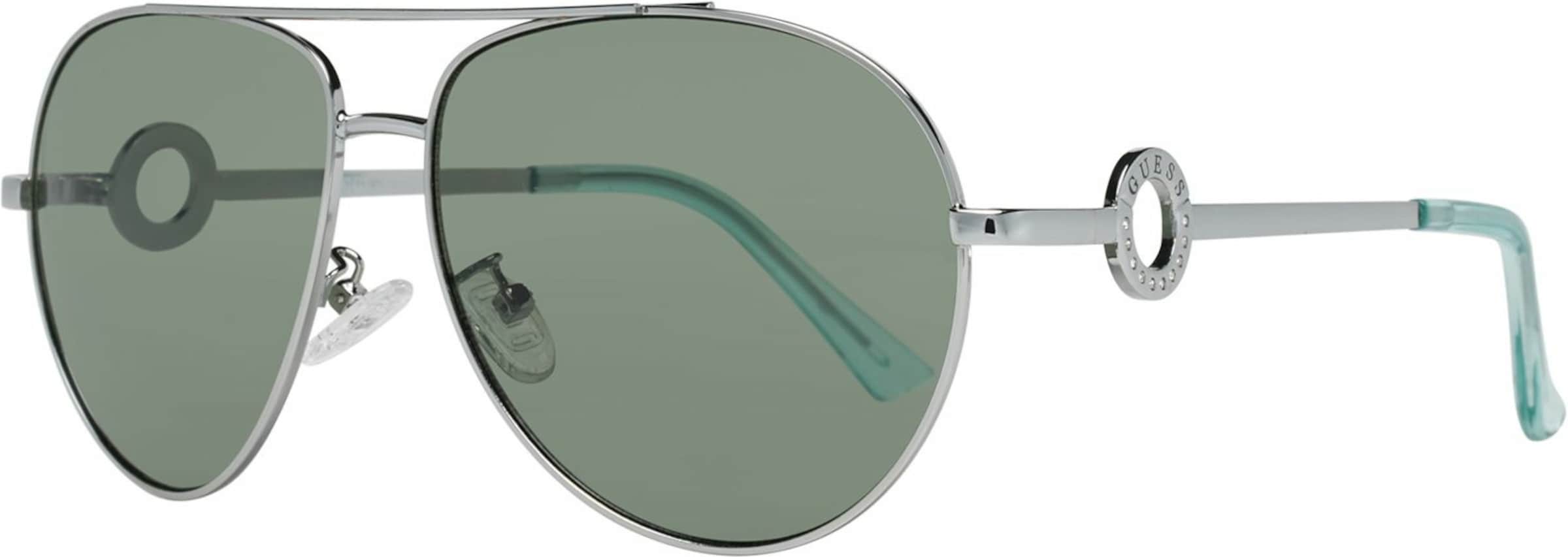 GUESS Sonnenbrille in Silber: Vorderseite