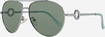 GUESS Sonnenbrille in Silber: Vorderseite