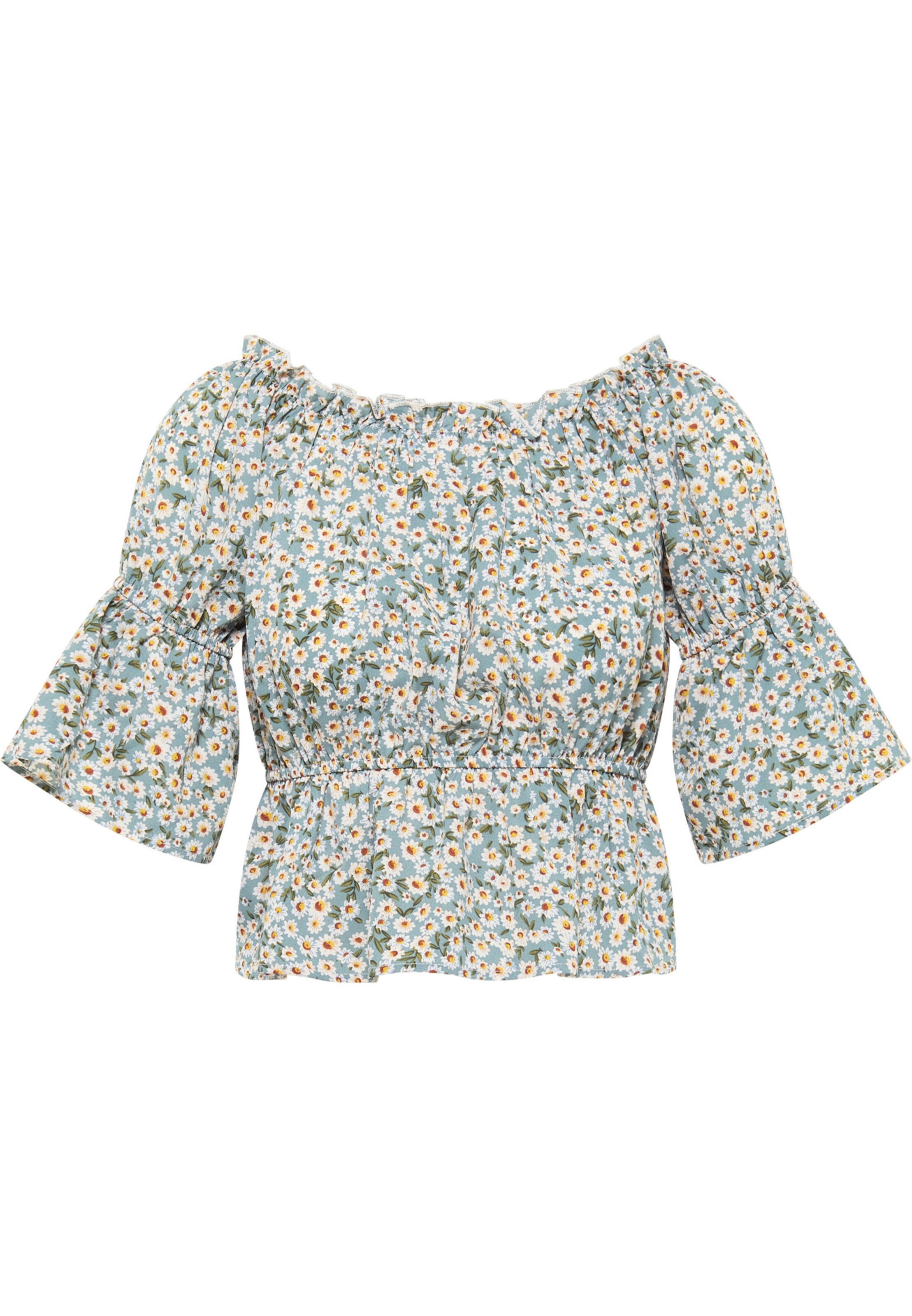 MYMO Блузка в Синий: спереди