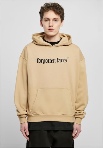 Forgotten FacesSweater majica - bež boja: prednji dio