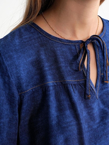 MixRay Blouse in Blauw
