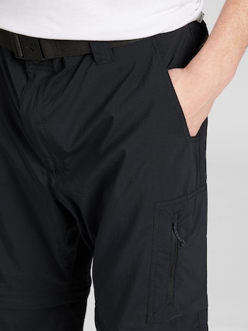 COLUMBIA Regular Outdoorhose in Schwarz