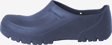 Gardena Clogs in Blue: front