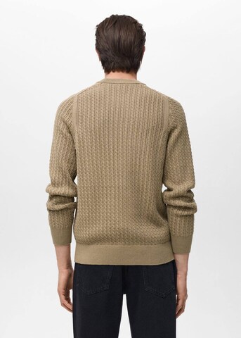 MANGO MAN Pullover 'Mars' in Beige