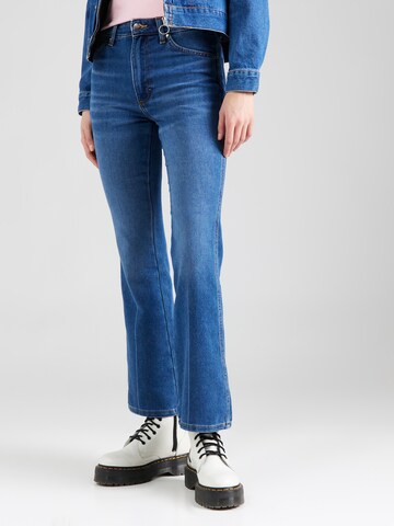 WRANGLER Flared Jeans 'WESTWARD KEN' i blå: framsida