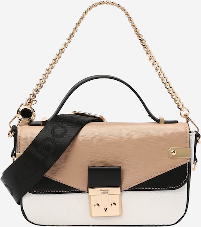 ALDO Crossbody bag 'DALLANNA' in Beige / Black / White, Item view