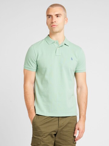 Tricou de la Polo Ralph Lauren pe verde: față