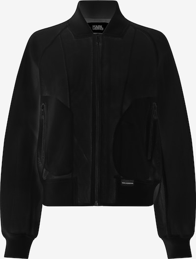 Karl Lagerfeld Übergangsjacke in schwarz / weiß, Produktansicht