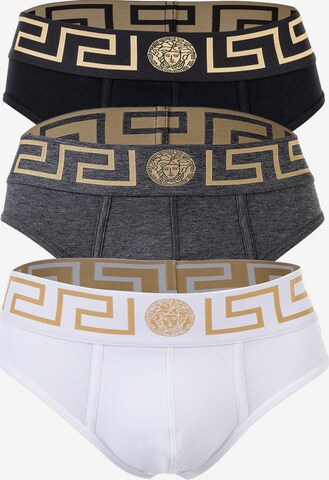 Slip VERSACE en gris : devant