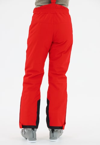 Whistler Regular Sports trousers in Red