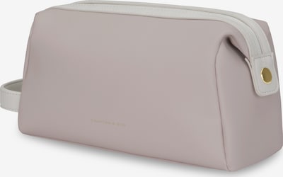 Kapten & Son Kulturtasche 'Windsor' in gold / schlammfarben, Produktansicht