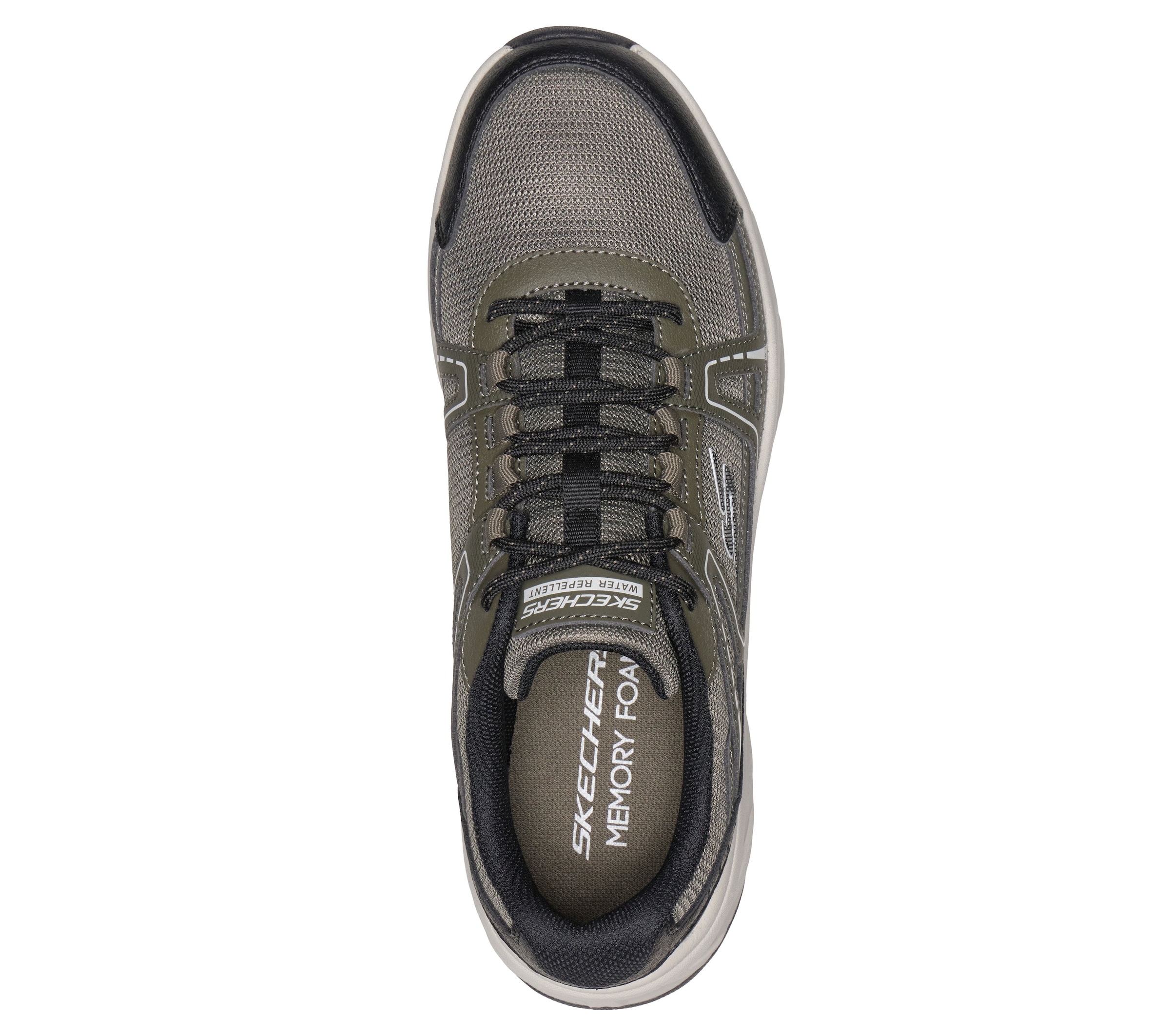 SKECHERS Poolsaabas 'Hillcrest 2.0 - Sabbaday Falls', värv roheline