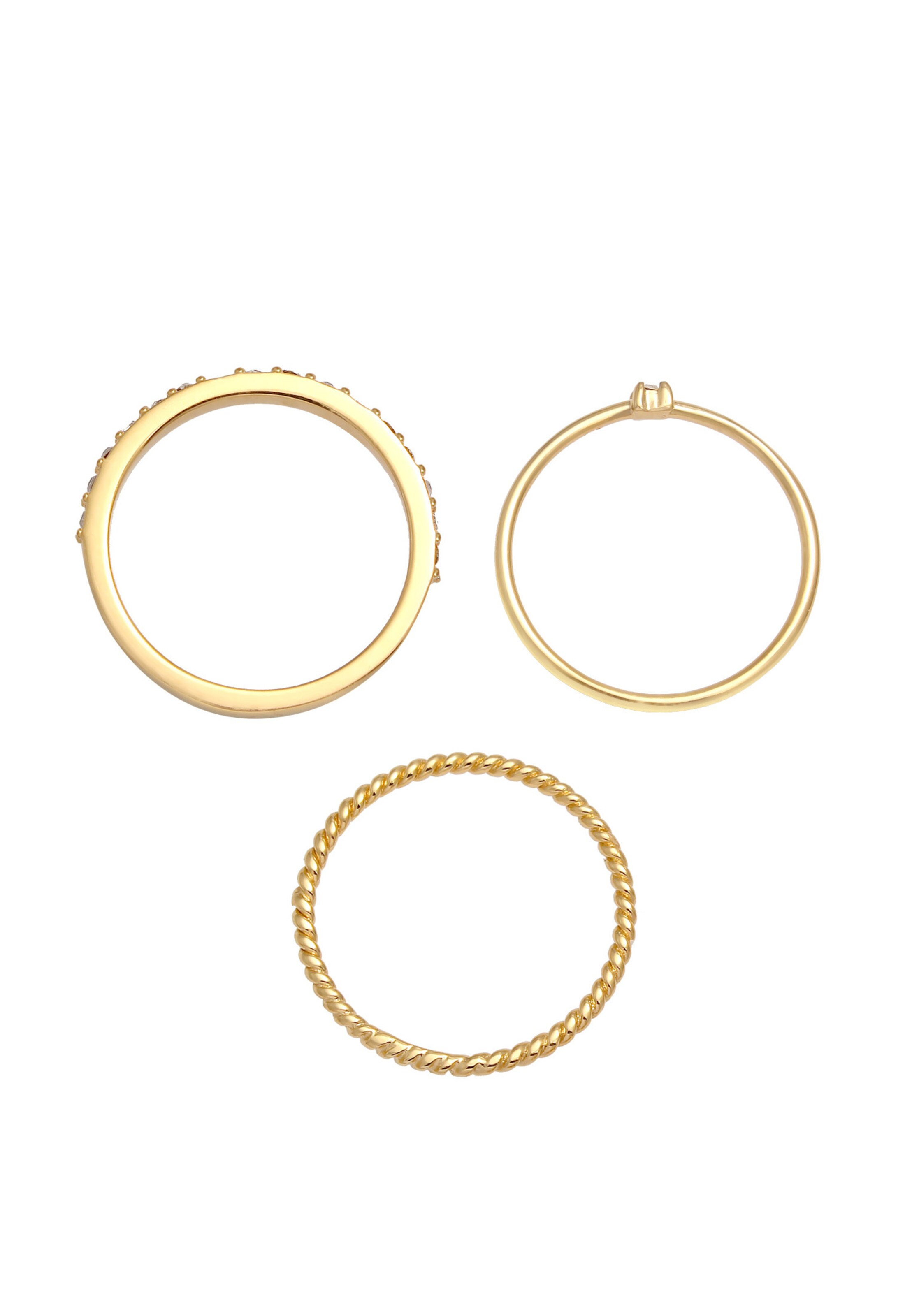 ELLI Prsteň - Zlatá