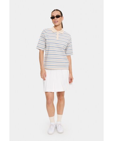 T-shirt 'Joana' SAINT TROPEZ en blanc