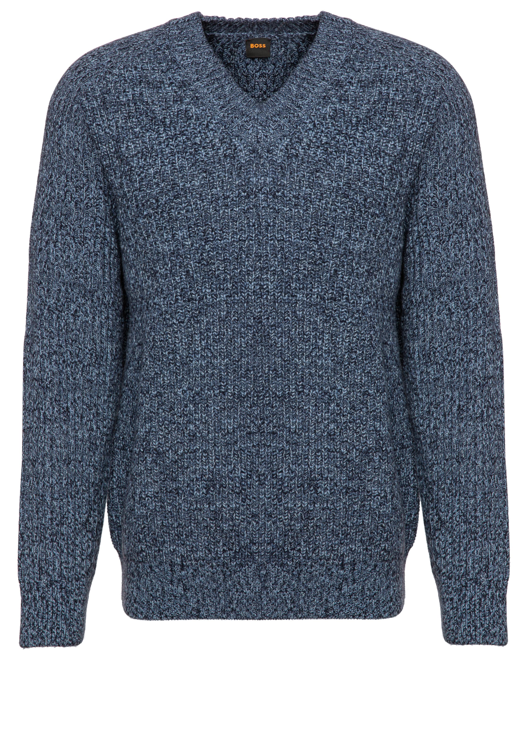 BOSS Pullover in Blau: Vorderseite
