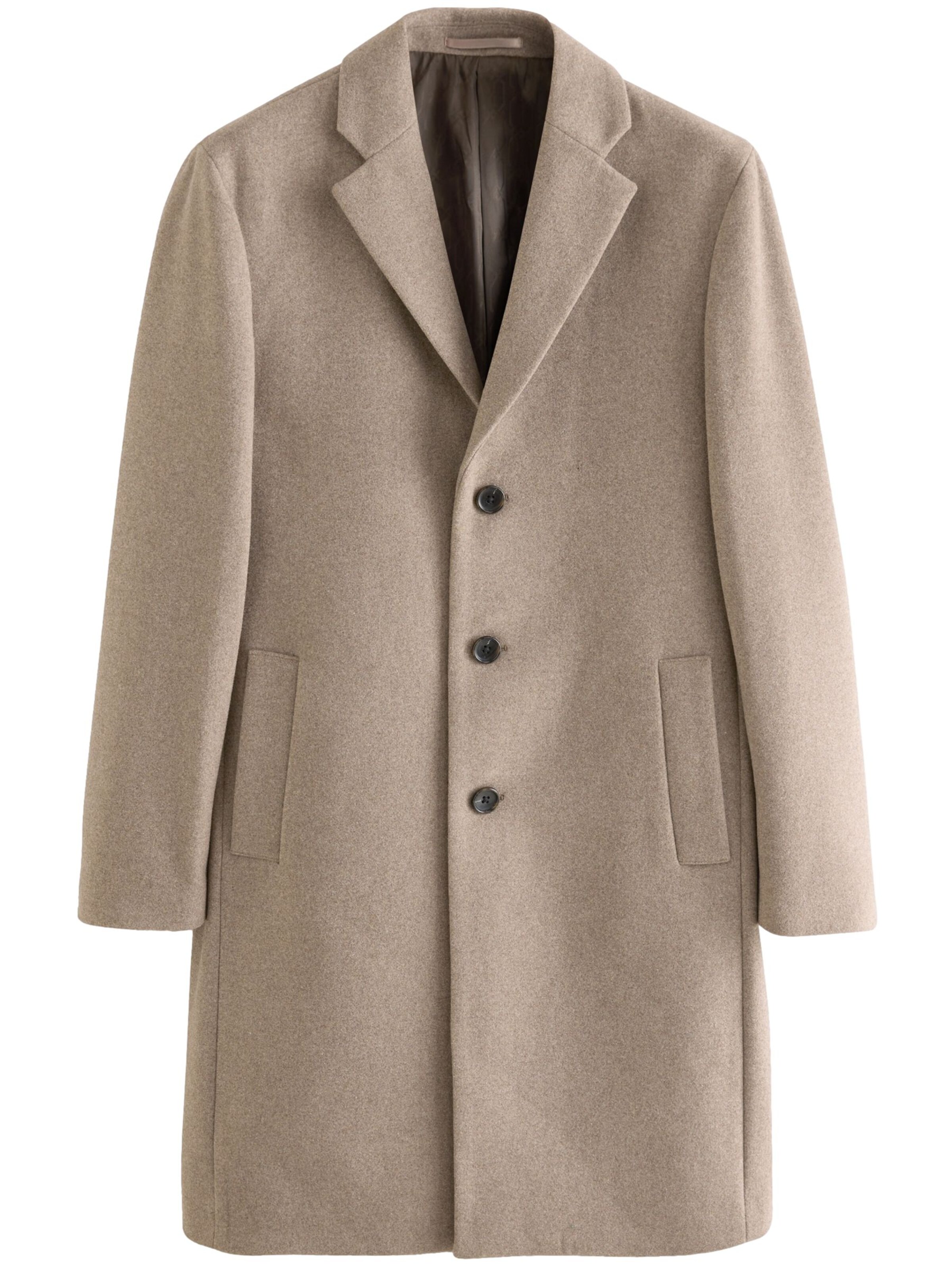 Next Преходно палто в бежово: отпред