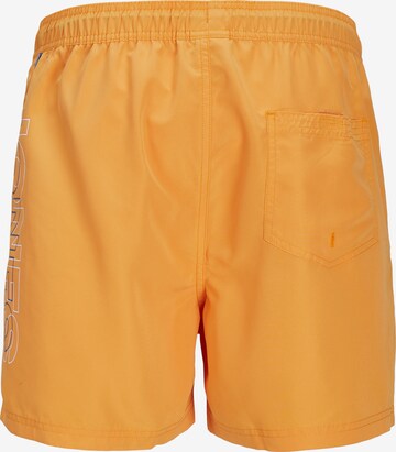 JACK & JONES Zwemshorts 'FIJI' in Oranje