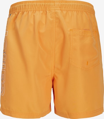 Shorts de bain 'FIJI' JACK & JONES en orange