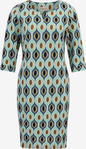 Cartoon Mekko värissä vihreä: etupuoli