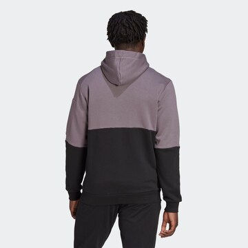 ADIDAS SPORTSWEAR - Casaco de treino em moletão 'Essentials For Gameday Fleece ' em cinzento