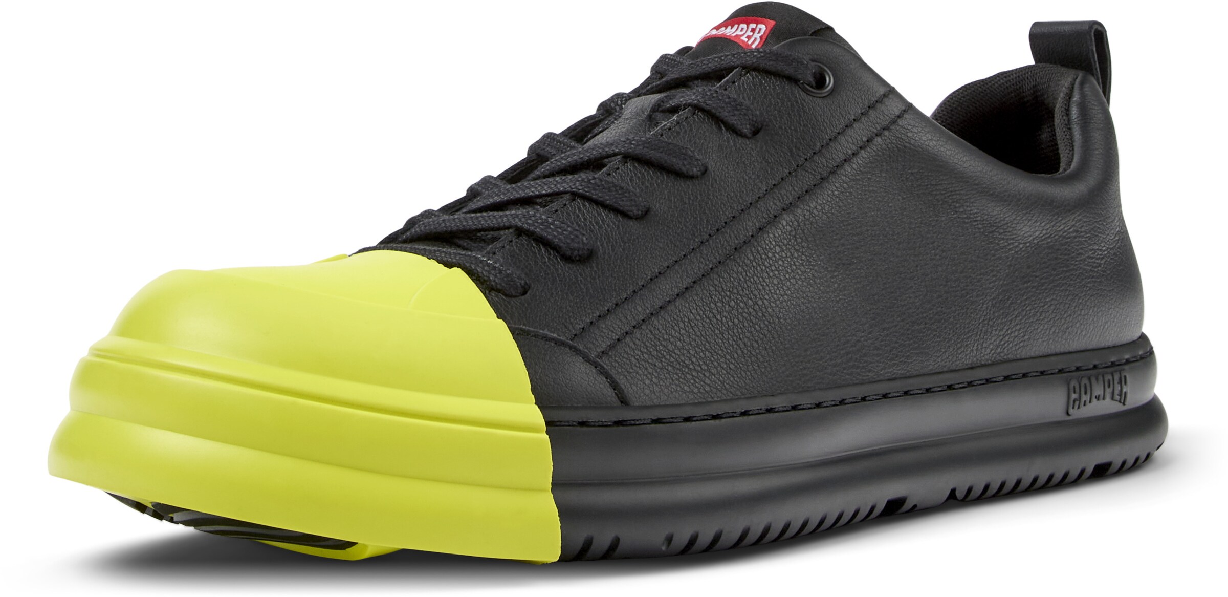 Sneaker bassa 'Junction Runner' di CAMPER in nero: frontale