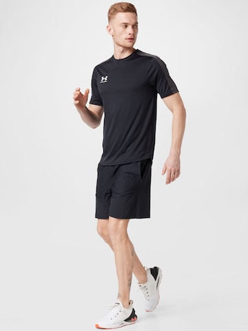 UNDER ARMOUR Funktionshirt 'Challenger' in Schwarz