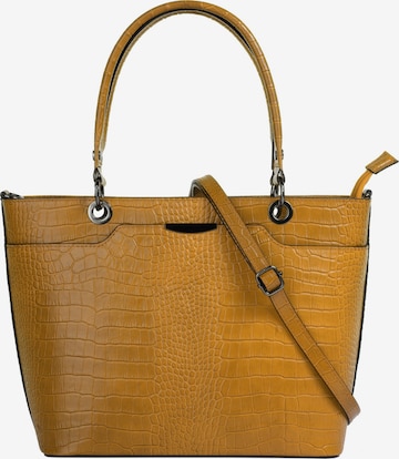 Cluty Handbag in Yellow: front
