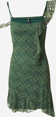Motel Cocktail Dress in Green: front