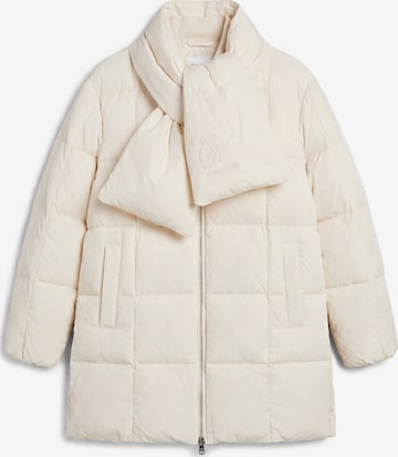 Manteau d’hiver Calvin Klein Jeans en beige : devant