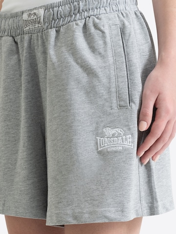 LONSDALE Normální Kalhoty 'Bellshill' – šedá