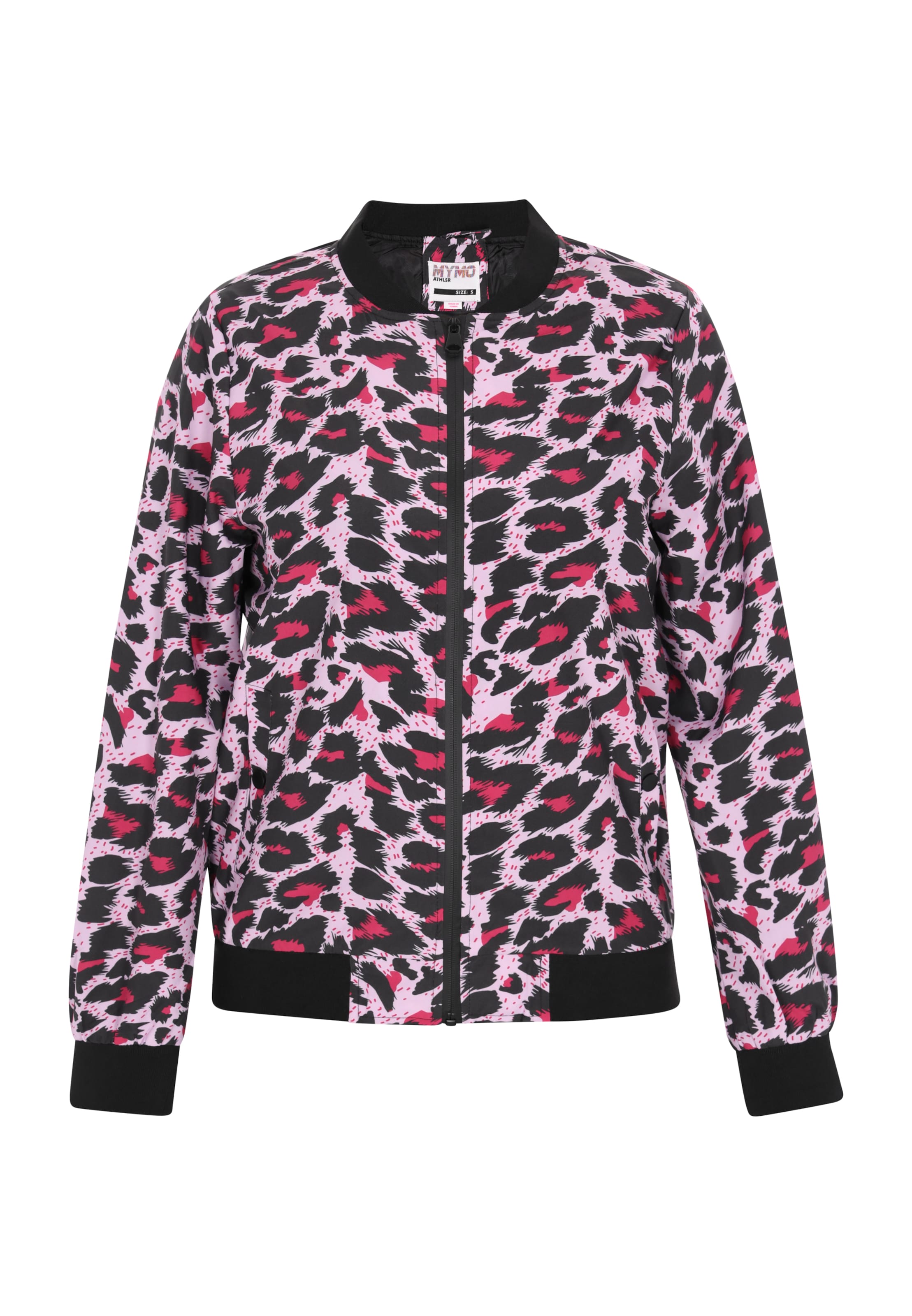 myMo ATHLSR Демисезонная куртка в Ярко-розовый: спереди