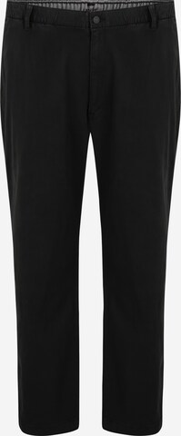 Levi's® Big & Tall Tapered Chino Pants 'XX Chino EZ Taper B&T II' in Black: front