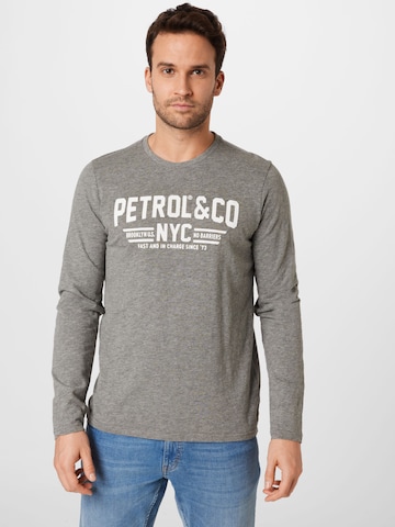 Petrol Industries Shirt in Grau: predná strana