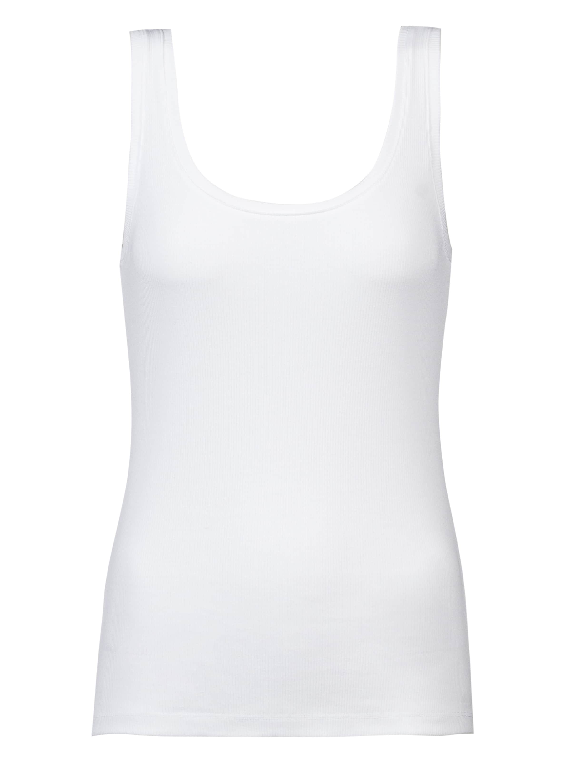 Maillot de corps Mey en blanc : devant