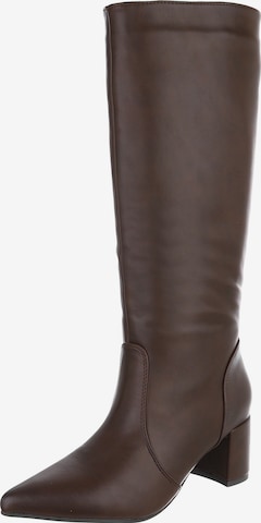 Ital-Design Stiefel in Braun: Vorderseite