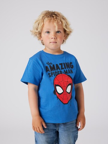 T-Shirt 'Spider-Man' TWO SOON en bleu : devant