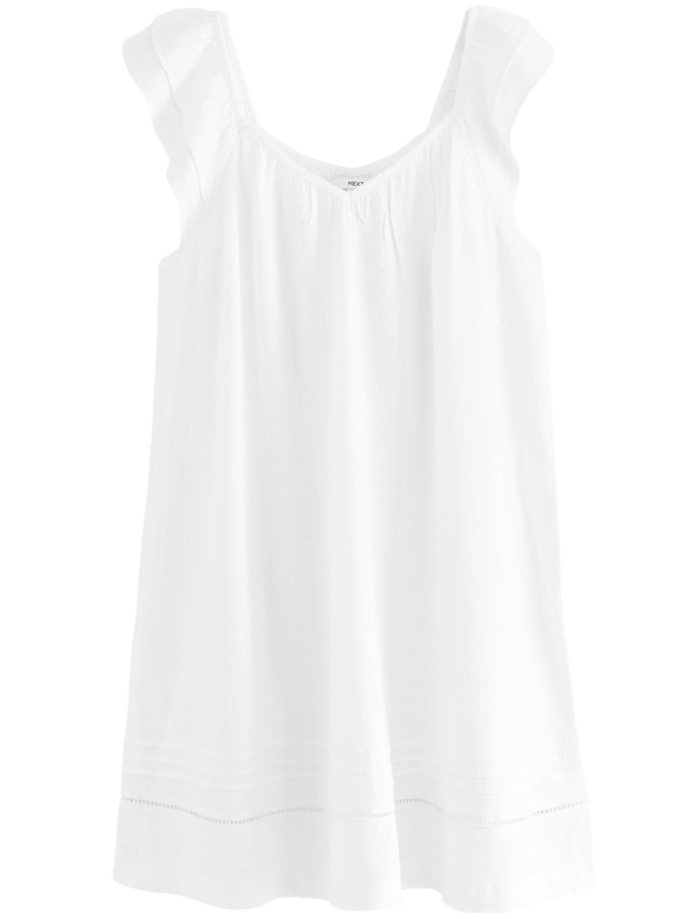 Next - Vestido em branco: frente