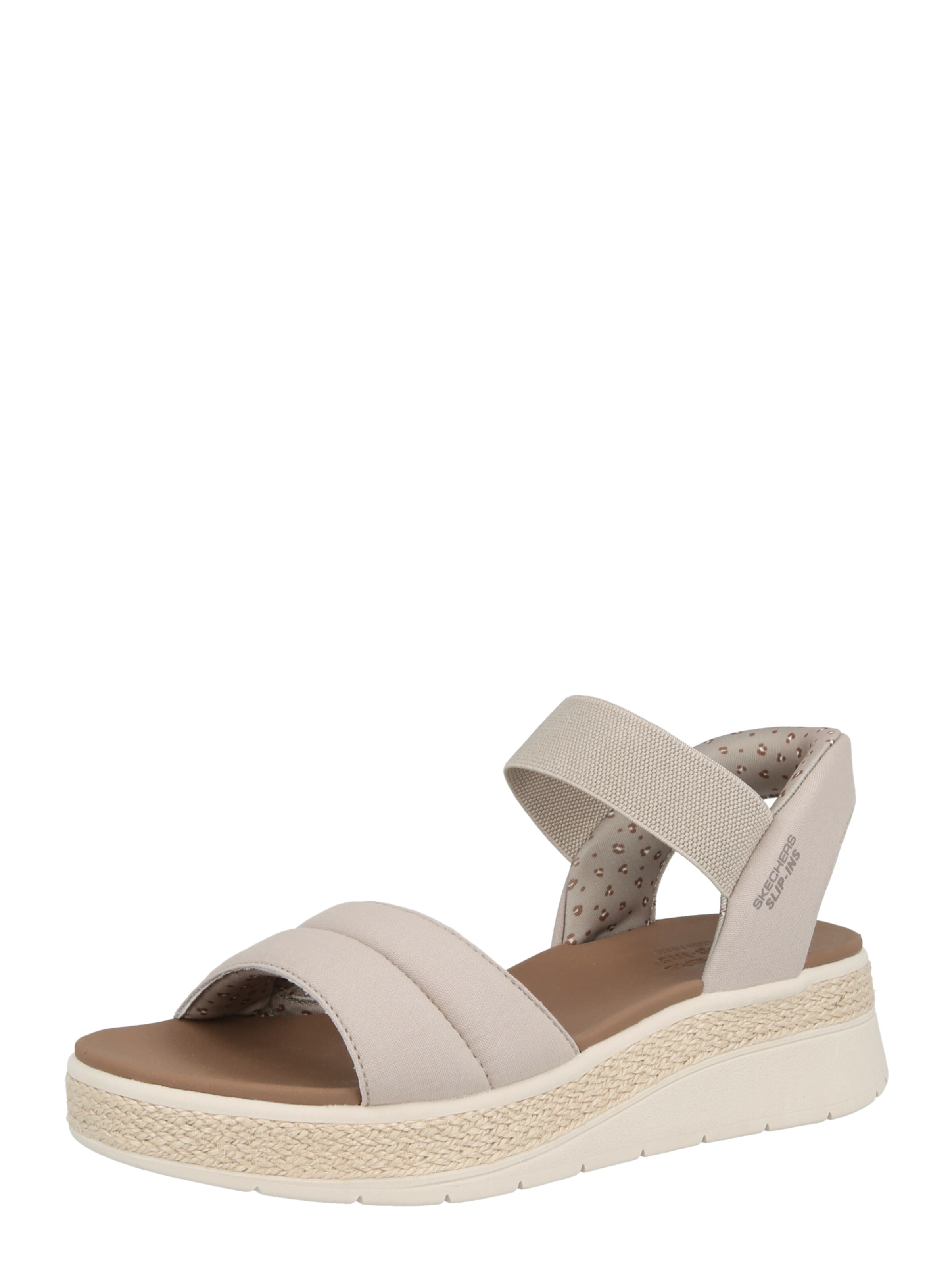 SKECHERS Sandaal 'BOBS Sun Ray' in Beige: voorkant