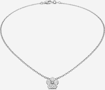 Pure Schmuck Necklace 'Clover Bright' in Silver: front