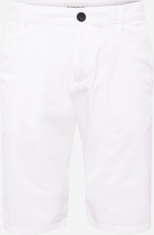 TOM TAILOR Chino Pants in White: front