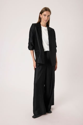 SOAKED IN LUXURY Wide leg Broek 'SLLaurie' in Zwart