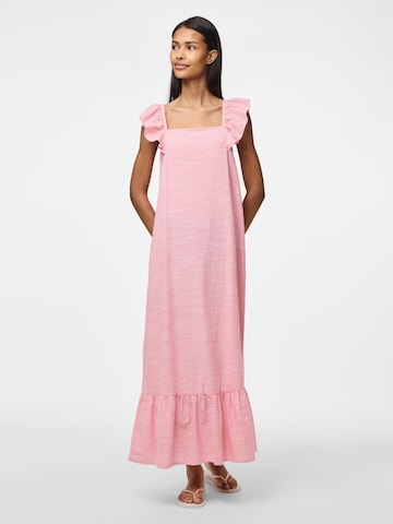 PIECES Zomerjurk 'PCApia' in Roze: voorkant