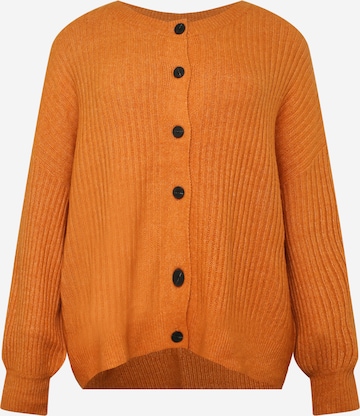 Zizzi Strickjacke in Orange: predná strana