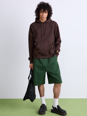 Bluză de molton 'Chase' de la Carhartt WIP pe maro