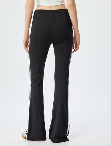 Koton Flared Trousers in Black