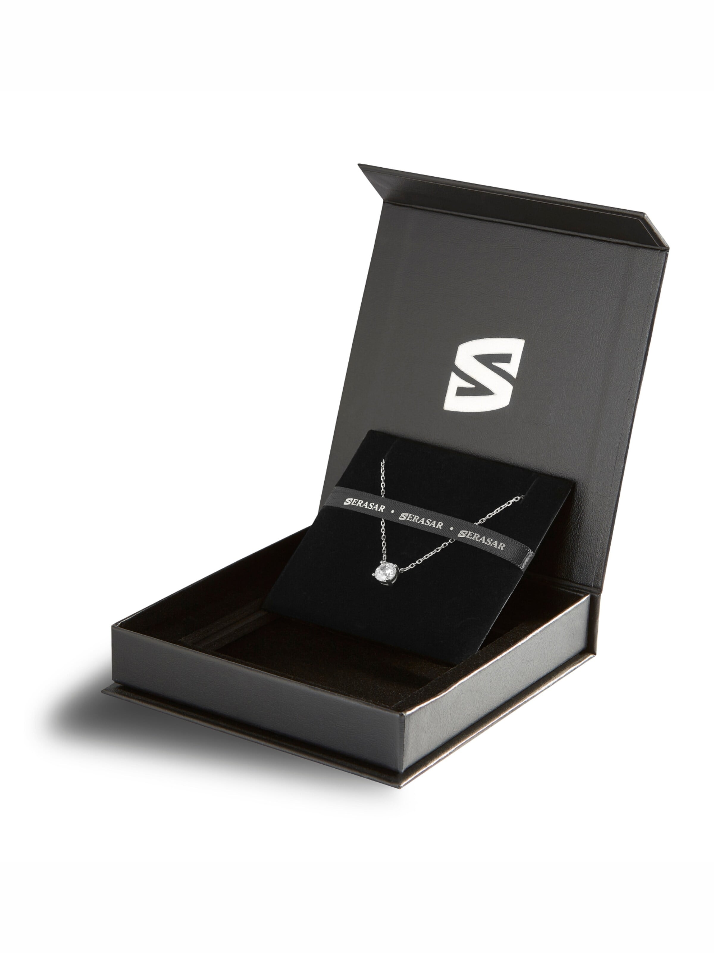 SERASAR Necklace 'Zirconia' in Silver