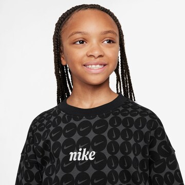 Nike Sportswear Athletic Sweatshirt 'CLUB' in Black