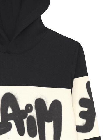 DISCLAIMER Sweatshirt 'Stripe' in Schwarz