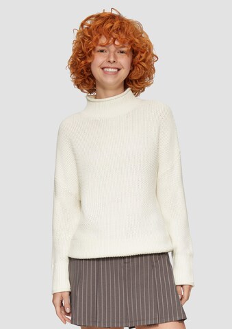 QS Pullover in Beige: Vorderseite